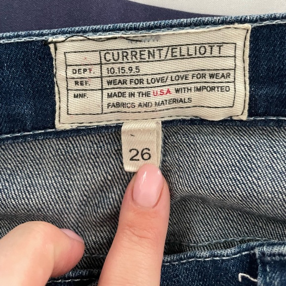 Current / Elliott Skinny Jeans, Size 26 - Picture 2 of 5